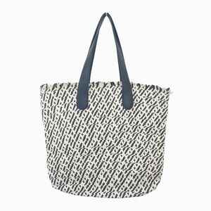 Lulla Collection New York Woven Paper Tote Beach Bag Classic Travel